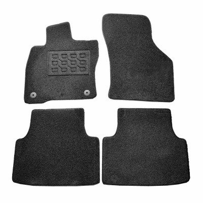 Covorase mocheta Seat Leon 4 2020-&amp;amp;gt; prezent, Negre, set de 4 bucati AutoDrive ProParts foto