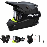 Cumpara ieftin Cască Full Face Motocross pentru ATV, Enduro și Off-Road, cu Ochelari și