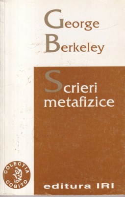 George Berkeley - Scrieri metafizice foto