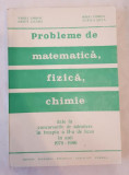 Probleme de matematica fizica chimie 1987