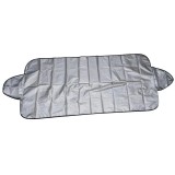 Parasolar Auto Exterior Iarna-Vara 143x95cm Aluminiu Universal Parbriz Protectie UV,Gheata,Zapada,Praf,Caldura,Impermeabil