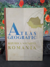 Atlas Geografic Republica Socialista Romania, Victor Tufescu, Bucure?ti 1965 154 foto