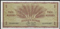 !!! FINLANDA - 1 MARKKA 1963 - P 98 a 36 - UNC / CEA DIN SCAN
