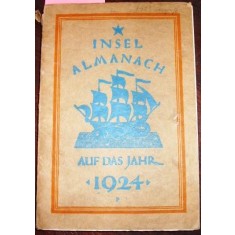 INSEL ALMANACH AUF DAS JAHR, 1924