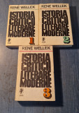 Istoria criticii literare moderne Volumele 1 , 2 si 3 Rene Wellek