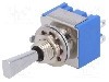 Intrerupator basculant, 3 pozitii, mod comutare (ON)-OFF-(ON), DP3T, MIYAMA - MS-500J-F foto