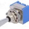 Intrerupator basculant, 3 pozitii, mod comutare (ON)-OFF-(ON), DP3T, MIYAMA - MS-500J-F