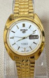 Seiko 5 Automatic auriu, Analog, Casual, Otel