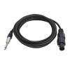 Cablu Audio Jack 6.3mm Mono Tata - Speakon Tata 15m, Cupru, Orga, Chitara, Mixer, Microfon