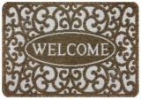 Covor Pentru Usa Intrare, Flex 19141-91, Antiderapant, Maro, 50x80 cm - 50x80 cm