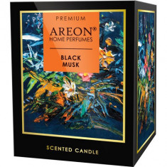 Lumanare Parfumata Areon Scented Candle, Black Musk