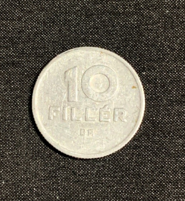Moneda 10 filler 1966 Ungaria