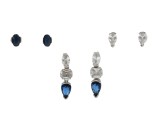 Cercei ALDO argintii, model SAPPHIR 450, din metal, accesorii dama