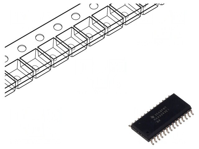 Interfață Receptor RS232 500kbps SOIC28