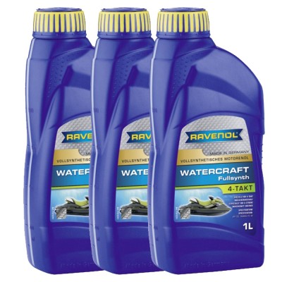 Pachet 3 litri ulei Ravenol 4T Watercraft foto