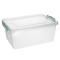 Cutie de depozitare din plastic cu capac Shopiens&reg;, transparenta, 5 l, 30x20x13 cm