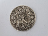 Belgia 5 Franci-1869 Argint Leopold II, Europa