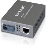 Cumpara ieftin MEDIA CONVERTOR TP-LINK RJ45 10/100M la fibra SC single-mode 100M Full-duplex Tx:1550nm Rx:1310nm pana la 20Km montabil in sasiu &amp;quot;MC111CS&amp;quot;