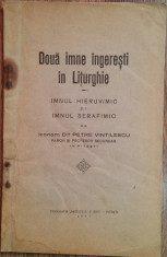 PETRE VINTILESCU - DOUA IMNE INGERESTI IN LITURGHIE-HIERUVIMIC-SERAFIMIC {1927} foto