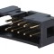 Soclu IDC 10 pini drept aurit 2,54mm THT