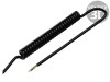 Cablu spiralat neecranat 0,75mm2 0,1m negru