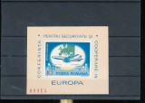 ROMANIA 1977 LP 939 CSCE BELGRAD COLITA NESTAMPILATA, Nestampilat