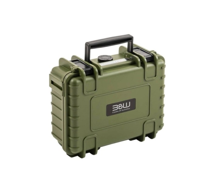 Hard Case B&amp;W Type 500 Green Suitcase pentru DJI Osmo Pocket 3