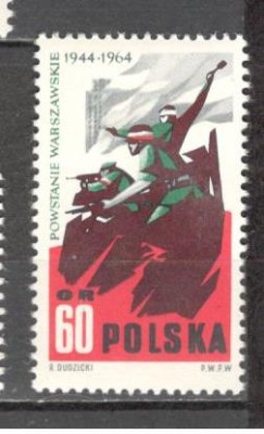 Polonia.1964 20 ani insurectia din Varsovia MP.61 foto