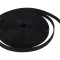 Trese poliester negru 6-14mm 10m