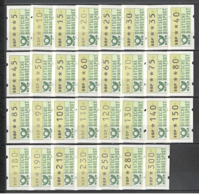 Germania.1981/92 Timbre de automat MG.1025 foto
