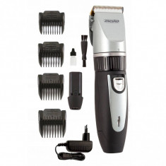 Trimmer pentru caini Mesko MS 2826, 35W, Wireless, Titan cu lama ceramica, Negru/argintiu foto