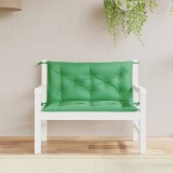 Cumpara ieftin Perne bancă de grădină 2buc., verde,100x50x7cm, țesătură oxford