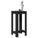 vidaXL Masă bar, negru, 51x50x103,5 cm, lemn prelucrat 854401