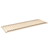 Somier Cadru Lemn Plop 70x200 cm, 24 Lamele Curbate, Ergonomic, Fara Scartaituri