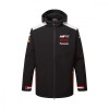 Toyota Gazoo Racing geacă de bărbați cu glugă Rain Black WRC 2023 - L, Stichd