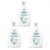 Pachet 3 x Sapun Lichid crema Dermomed cu Aroma Flori Albe 3 x 1L DNC