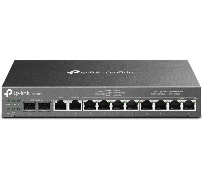 &quot;Omada Gigabit VPN Router with PoE+ Ports and Controller Ability