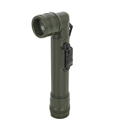 Lanterna Tactica Anglehead LED Mica Olive Drab Mil-Tec foto