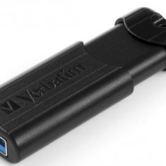 Stick USB Verbatim Pinstripe, USB 3.0, 64GB (Negru)