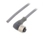 Cablu de conectare M12 5 pini unghi 10m 63VAC 2.5A