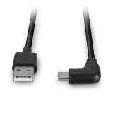 Cumpara ieftin Cablu Lindy USB C 2 90 1m negru