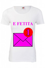 TRICOU PERSONALIZAT PENTRU MAMICA DE FETITA foto