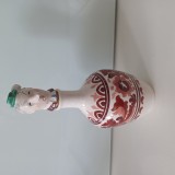 Sticla veche, perioada comunista, cu dop ceramic, stare foarte buna