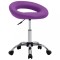 Scaun De Lucru Pivotant Violet Piele Ecologica 323671