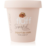 Fluff Superfood Chocolate iaurt de corp Rice Protein &amp; Coconut Oil 180 ml