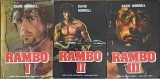 Rambo Vol. 1-3, David Morrell, Editura ELIT-COMENTATOR, 1992, 838 pagini, Carte politista
