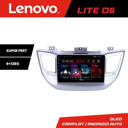 Navigatie Hyundai Tucson Lenovo Kit-546 8 core 6+128 GB Android Waze USB Navigatie Internet Youtube Radio CarStore Technology