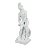 Statueta mare din rasini cu un soldat spartan CW-104