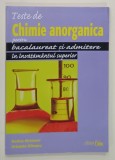 TESTE DE CHIMIE ANORGANICA PENTRU BACALAUREAT SI ADMITERE IN INVATAMANTUL SUPERIOR de RODICA KIRSTEUER si HRISANTA OLTEANU , 2006