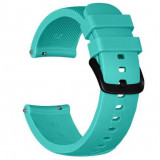 Cumpara ieftin Curea ceas Smartwatch Samsung Galaxy Watch 4, Watch 4 Classic, Gear S2, iUni 20 mm Silicon Light Blue
